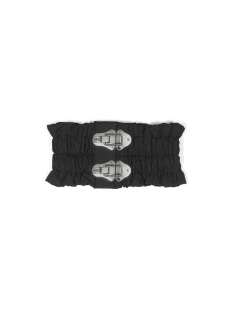 Craig Green elasticated latch-buckle scarf