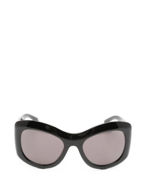 GUCCI Gucci Double G Geometric-frame Sunglasses