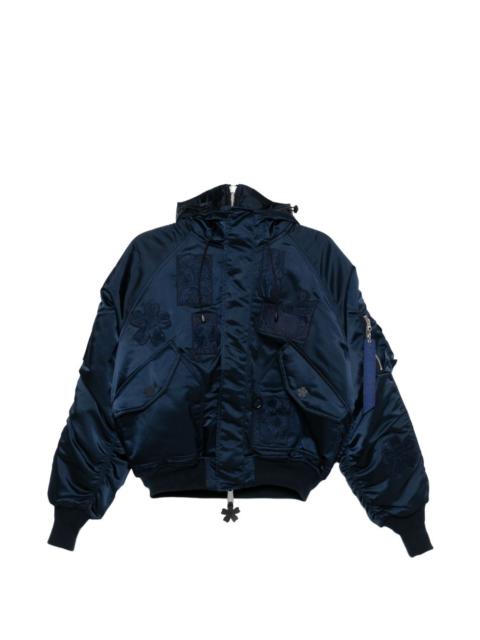 ALPHA INDUSTRIES x Cecile Bahnsen N-2B hooded jacket
