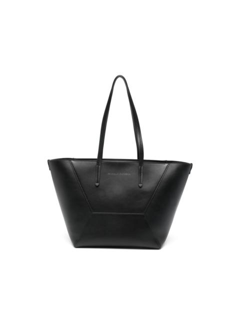Brunello Cucinelli BC Duo logo tote bag