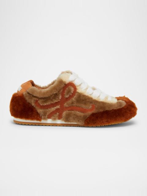 Loewe Ballet Runner 2.0 Shearling Sneakers