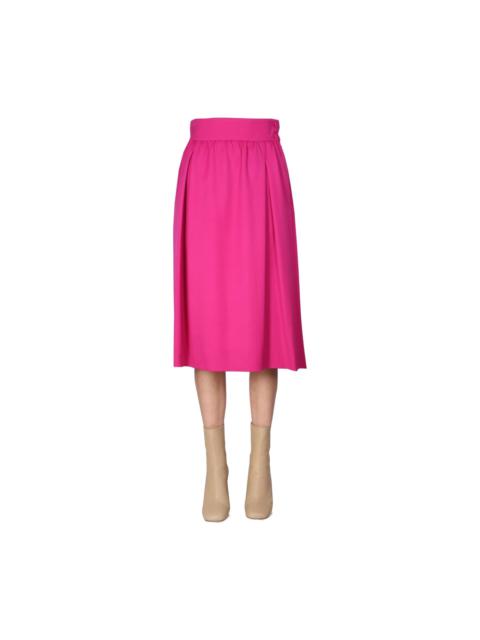 Moschino Flared Midi Skirt
