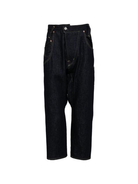 Fumito Ganryu mid-rise cropped jeans