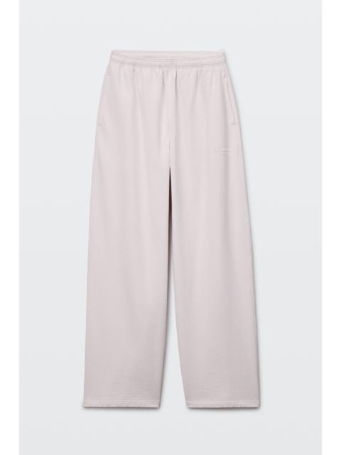 Alexander Wang logo print mid-rise oversized sweatpant