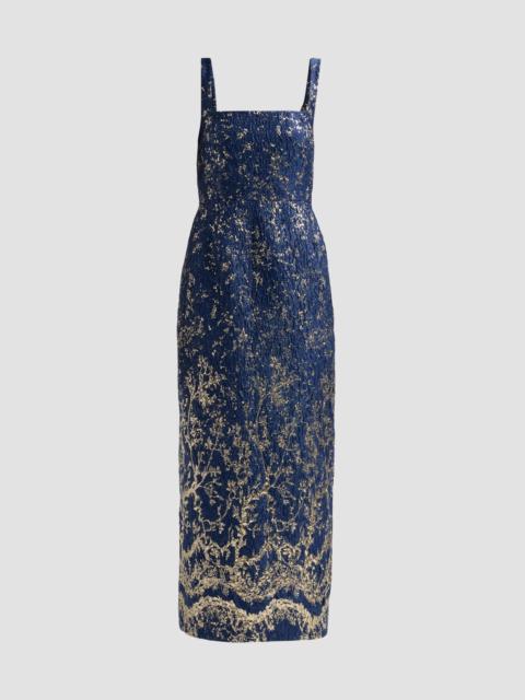 SIMKHAI Women's Virette Column Maxi Dress - Midnight