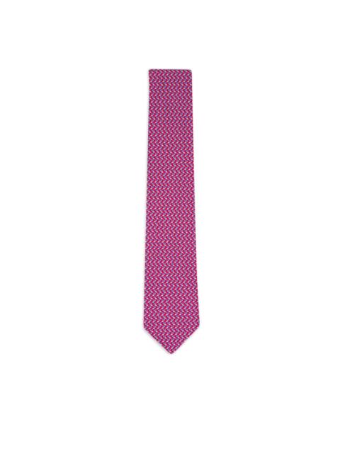 FERRAGAMO pilican-pattern tie