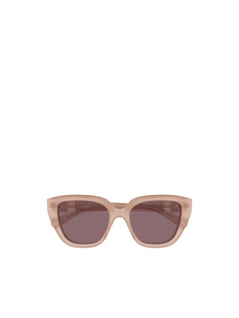 Chloé cat-eye frame sunglasses