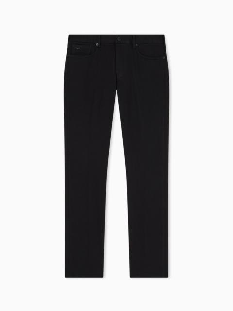 EMPORIO ARMANI J06 SLIM-FIT EXTRA COMFORT DENIM JEANS