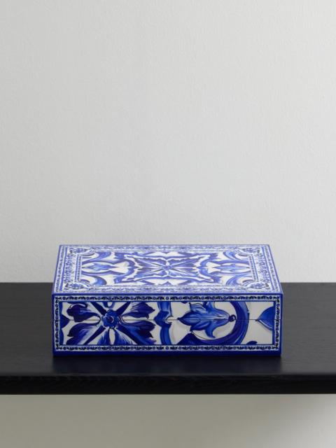 Dolce & Gabbana Printed Plexiglass Box