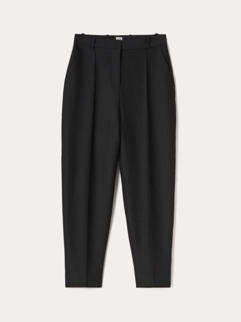 Totême Sewn pleat evening trousers black