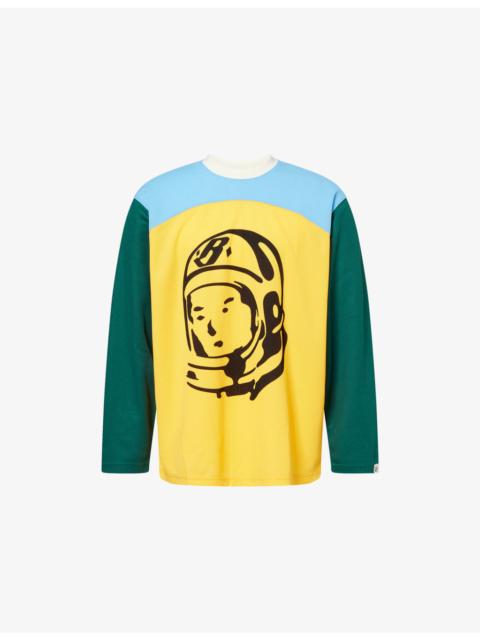 BILLIONAIRE BOYS CLUB Astro Logo-Print Jersey Top