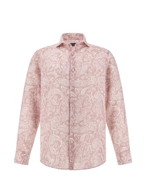 Paul & Shark paisley-print shirt