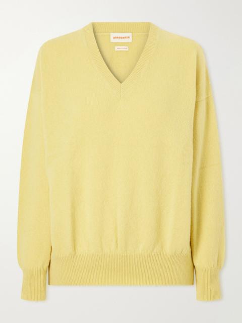&DAUGHTER Innes wool sweater Yellow