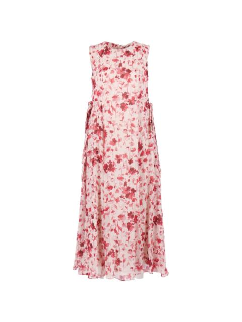 'S Max Mara floral tie dress