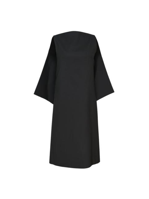 Jil Sander Lightweight Wool Wide Sleeve Dress