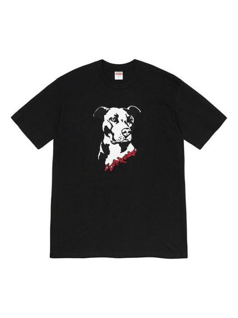 Supreme Supreme Week 18 Pitbull Tee Printing Camouflage Short Sleeve Unisex SUP-SS20-744