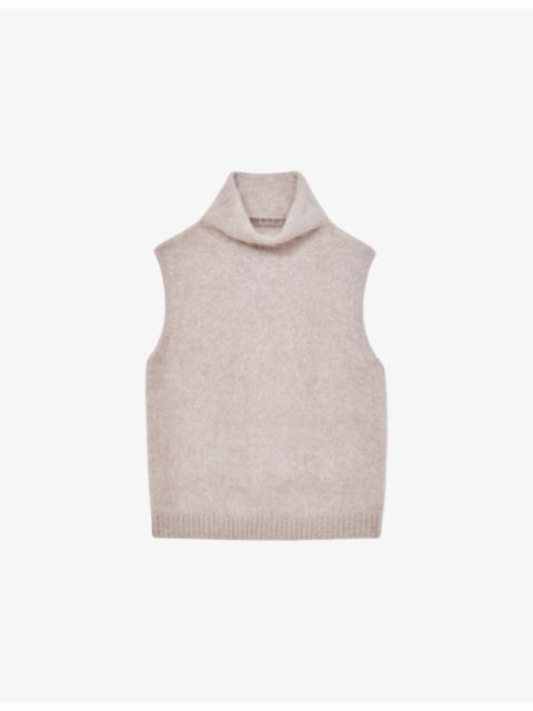 REISS Reiss x Atelier Brushed Cashmere Tank