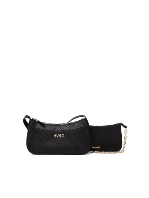 HUGO logo-lettering cross body bag