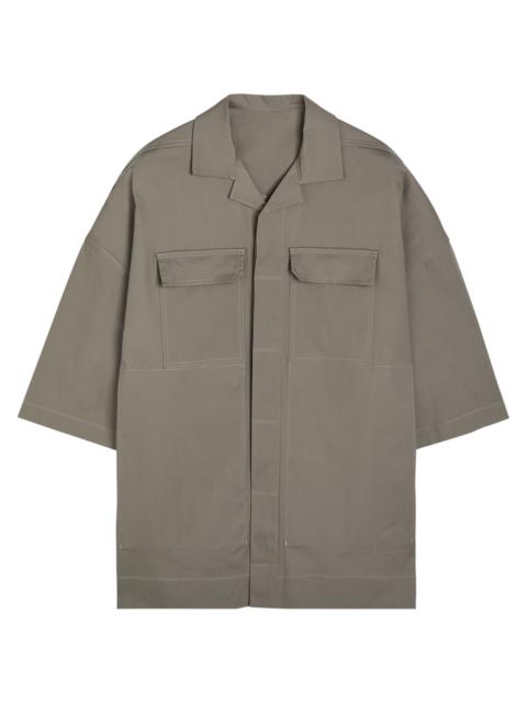 Rick Owens Magnum Tommy Oversized Stretch-cotton Poplin Shirt