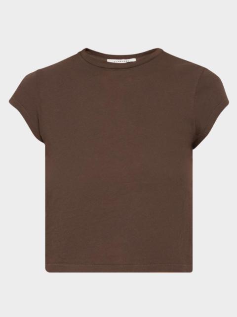 SLVRLAKE Cap-Sleeve Cotton T-Shirt