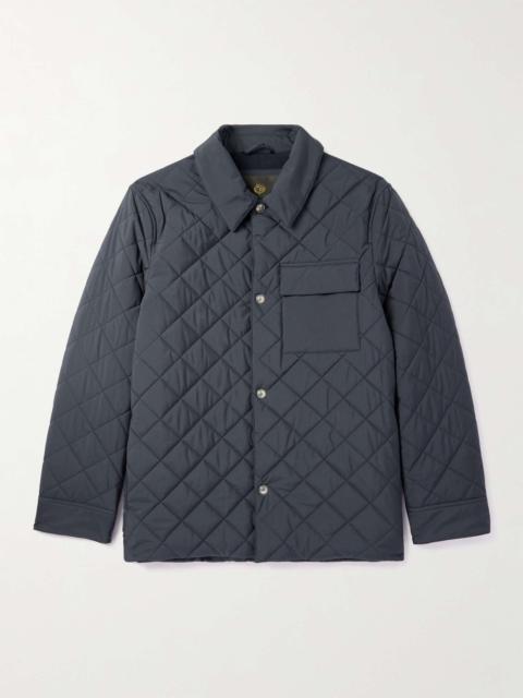 Ampay Quilted Shell Shirt Jacket