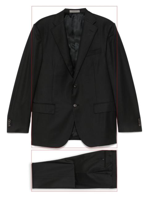 CORNELIANI virgin-wool single-breasted suit