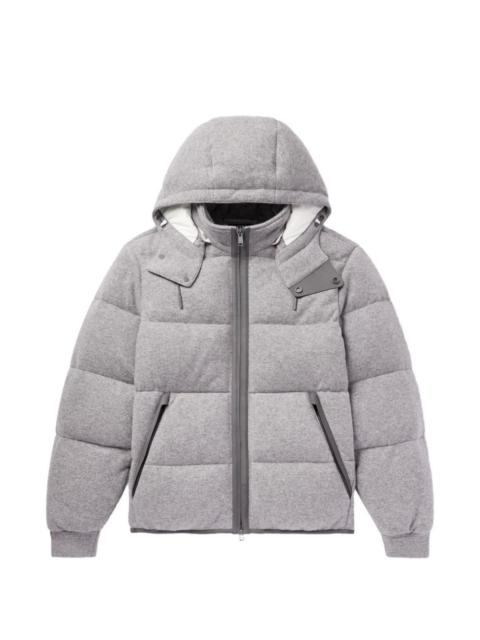 ZEGNA hooded padded blouson