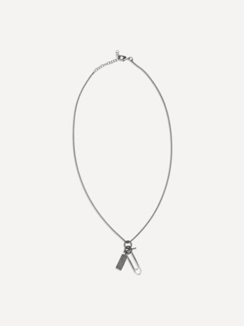 MM6 Maison Margiela Metal paperclip Necklace