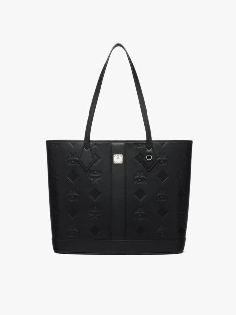 MCM New Liz Shopper in Embossed Monogram Leather