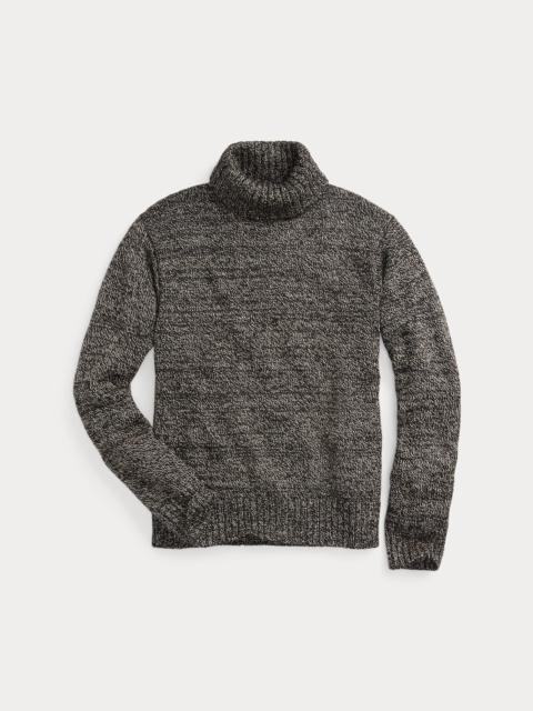 RRL by Ralph Lauren Marled Wool-Blend Turtleneck Sweater