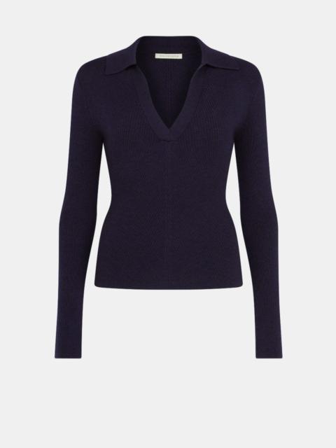 EMILIA WICKSTEAD Austin Knit In Dark Navy Cashfeel