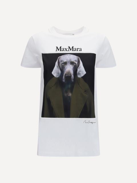 Max Mara Calca graphic print T-shirt