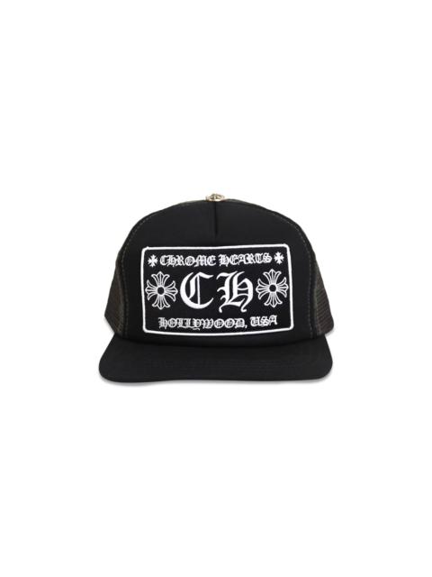 Chrome Hearts CH Hollywood Trucker Hat 'Black/Camo'