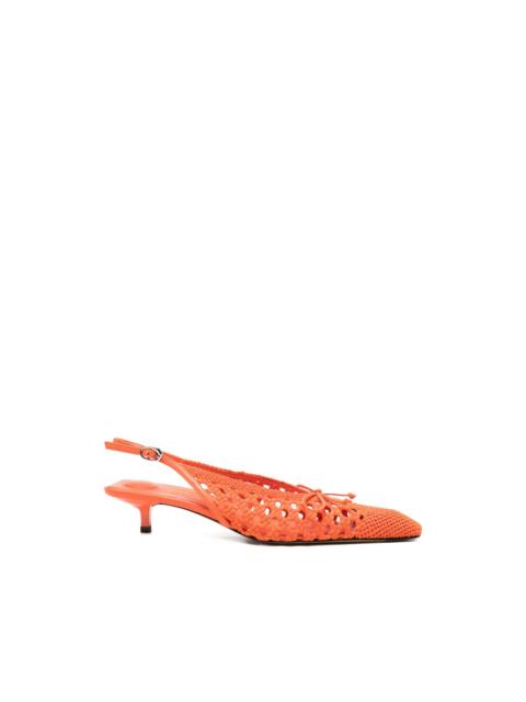JACQUEMUS Duelo slingback pumps