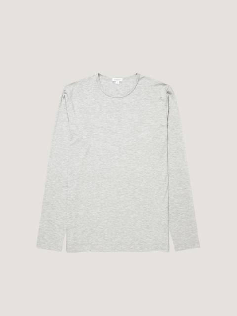 Sunspel Long Sleeve Tencel™ T‑shirt