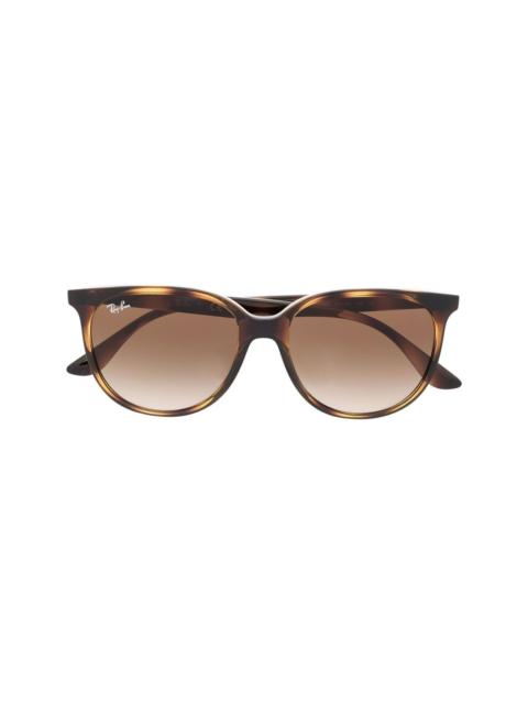 Ray-Ban tortoise square-frame sunglasses