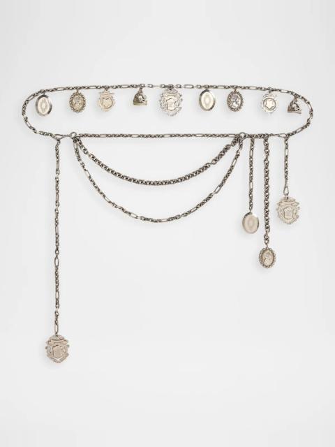 Ralph Lauren Multichain Charm Belt