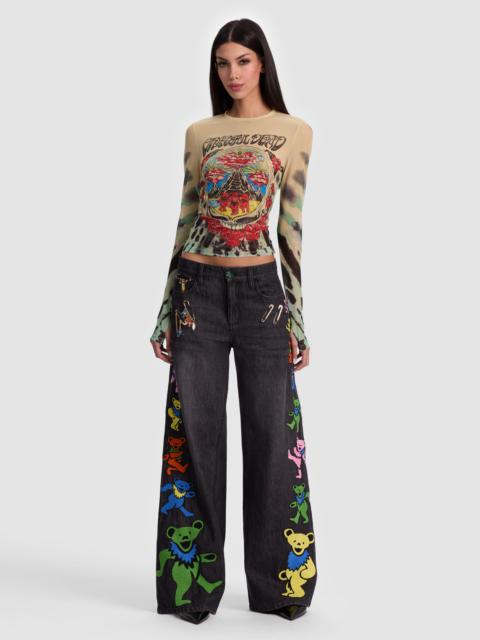 Alice + Olivia A+O X GRATEFUL DEAD DELAINA TOP