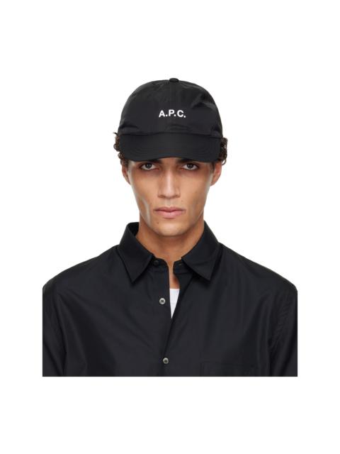 A.P.C. Black Charlie Cap