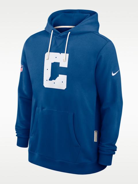 Nike Indianapolis Colts Initial Home Sideline Men's Nike Dri-FIT NFL Pullover Hoodie