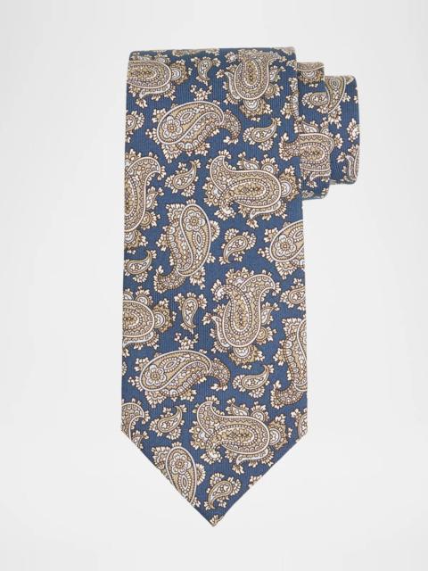Brioni Men's Paisley Silk Tie