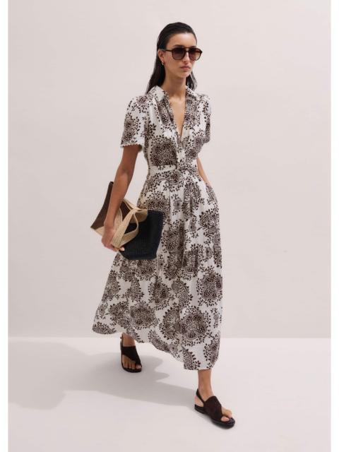 ME+EM Twist Front Maxi Dress