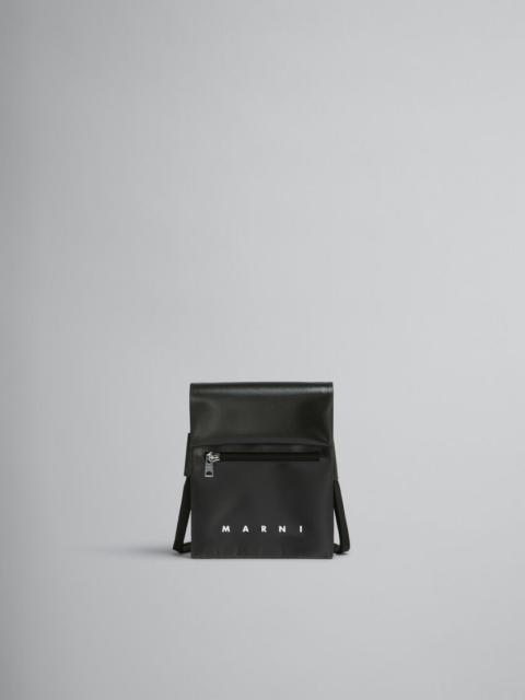 Marni BLACK POUCH WITH SHOELACE STRAP