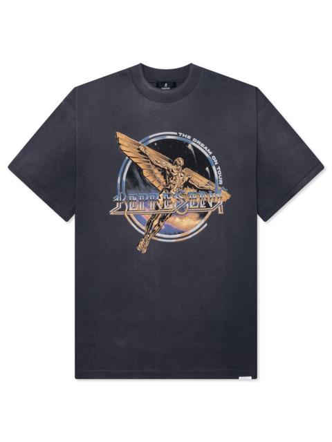 REPRESENT GOLDEN TOUR T-SHIRT - SUN FADE GREY