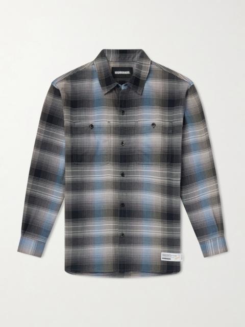 NEIGHBORHOOD Hombre Checked Flannel Shirt