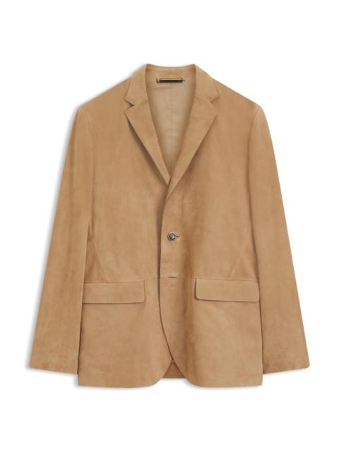 BOSS SUEDE BLAZER WITH AMF STITCHING
