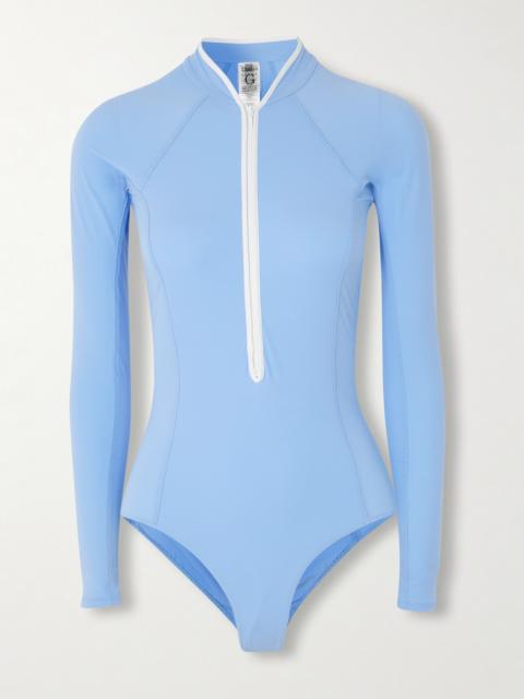 Hunza G Tyra Two-tone Swimsuit