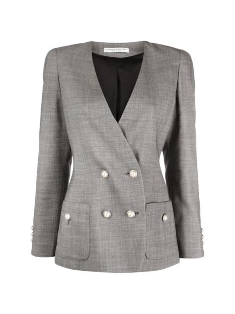 Alessandra Rich double-breasted wool blazer