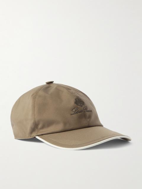 Loro Piana Logo-Embroidered Storm System® Shell Baseball Cap