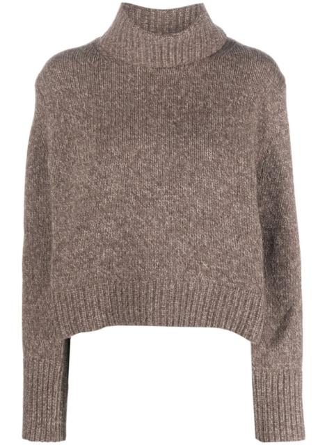 Polo Ralph Lauren roll-neck mÃ©lange jumper